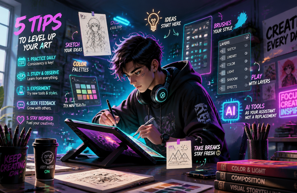 5 techniques et astuces que tout jeune artiste doit connaître ! 