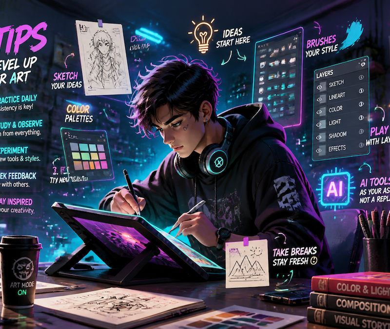 5 techniques et astuces que tout jeune artiste doit connaître !