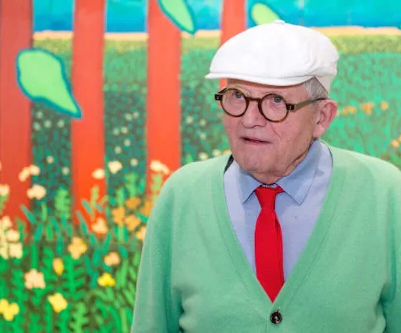 David Hockney : Le Riff de Guitare d’un Peintre en Technicolor